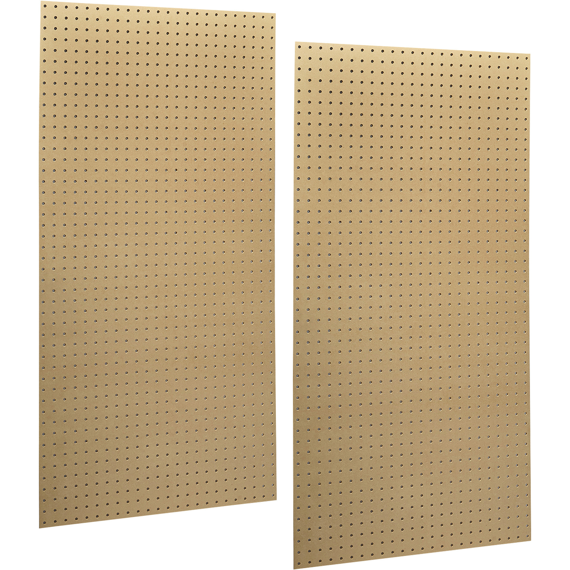 Triton HDF Pegboards, 2-Pc. Set, Neutral 48in. x 24in., Model# TPB-2N